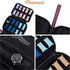 20 Watch Bands Storage Carrying Case Compatible with Watches,Expandable Watch Band Holder Stores 20 Watch Bands Fit for Most Sizes of Watch Straps,Organizer for Watch Bands, Bag Only (Purple)