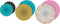 Confetti Hanging Paper Fans