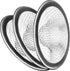 Hair Catcher Drain Cover, Sink Strainer, Small Drain Protector 3", Kitchen Drain Catcher, Shower Sink Drain Cover Mesh (Pack of 3)
