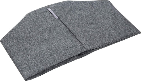 Bigso Soft Around Hanging Storage Basket/Hamper, Large, Grey