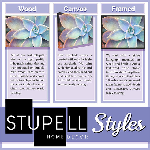 The Stupell Home D©cor Collection Gentle Farm Cow Painting on Blue Wall Plaque Art, 12 x 0.5 x 12, Multi-Color