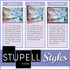 The Stupell Home D©cor Collection Gentle Farm Cow Painting on Blue Wall Plaque Art, 12 x 0.5 x 12, Multi-Color