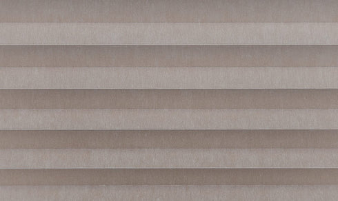 Easy Lift Trim-at-Home Cordless Pleated Light Blocking Fabric Shade Natural, 30 in x 64 in, (Fits windows 19"- 30")