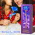 Colorful Blue Rose Flower Gifts for Her,Valentines Day Gifts,Rainbow Rose Flower Present with Gift Package Box Great Valentines Gift Idea for Women,Valentine's Day,Mom Gifts, Birthday, Anniversary