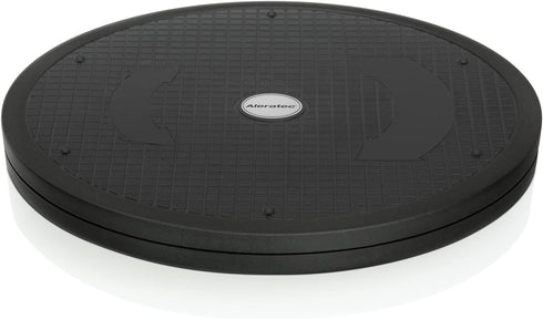 Aleratec Dual Sided TV Swivel Stand, 360 Lazy Susan Featuring Heavy Duty 200 lb Capacity, 12"