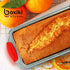 Premium Loaf Pan 8.5" with Non-Stick Steel - Bread Pan for Baking Bread - Professional Steel Baking Pan w/ Silicone Handles for Baking Banana Bread, Meatloaf and Pound Cake by Boxiki Kitchen