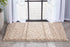 Well Woven Elle Basics | Emerson Shag Beige | Textured Mat Rug 2x4 (2'3" x 3'11")