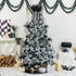 XmasExp Christmas Ball Ornaments (2.36", Black) 34ct Christmas Ball Ornaments Shatterproof Xmas Tree Hanging Balls Decorations Perfect for Holiday Wedding Christmas Decor