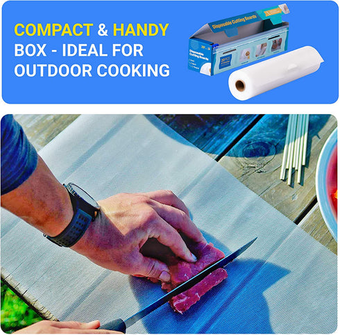 Disposable Plastic Cutting Board for Kitchen & Outdoor Large Flexible Chopping Boards Custom Cutting Mats for BBQ and Camping 25
