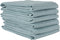 Linen and Towel Set of 6 Kitchen Towels, Super Absorbent 100% Cotton Dish Towel for Drying Dishes, Dish Cloth, 18 x 28 in, with Hanging Loop, Waffle Weave Bar Towels & Tea Towels, Turquoise