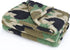 Tirrinia Camo Sherpa Blanket Soft Fleece Throw Blanket Luxury Warm and Cozy Camping Blanket Gifts for Kids Boys Men Women