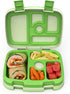 Bentgo® Kids Children™s Lunch Box - Leak-Proof, 5-Compartment Bento-Style Kids Lunch Box - Ideal Portion Sizes for Ages 3 to 7 - BPA-Free, Dishwasher Safe, Food-Safe Materials (Green)