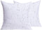MIULEE Pack of 2 Outdoor Pillow Inserts Waterproof 18x18 Throw Pillow Inserts Decorative Premium Hypoallergenic Pillow Stuffer Sham Square for Bed Couch Sofa Cushion Patio Furniture