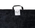 Curly Girl, Curly Hair Towel, Large Microfiber 22" x 39", Super Absorbent (Black)