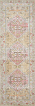 Loloi II Skye Collection SKY-04 Gold / Blush, Traditional 2'-3" x 3'-9" Accent Rug