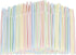 Flexible Plastic Straws Colored BPA-Free Disposable Bendy Straw 8" Long (400 Pack, Colorful)