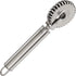 Küchenprofi Ravioli Cutter 18/10 Stainless Steel Wheel, Perfect for Cutting, Sealing, and Crimping Fresh Pasta and Pastry Dough, 7-Inch, Silver