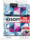 Cool Coolers by Fit + Fresh, Reusable Soft Ice Packs for Baby Bags, Flexible Bottle Ice Pack & Breastfeeding Essentials, Perfect for Breastmilk Storage, 2PK, Berry Geo & Navy