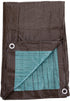 Kotap TBG-1620 All Purpose Reversible Poly Tarp, 16 ft. X 20 ft, Brown-Green