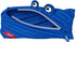 ZIPIT Monster Pencil Case for Boys, Holds Up to 30 Pens, Machine Washable, Made of One Long Zipper!, Royal Blue