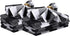 Gingham Buffalo Check Cloth Dinner Napkins Set of 12, 100% Cotton Checkered Wedding Dinner Napkins with Mitered Corners and Generous Hem - 18 x 18 Black White