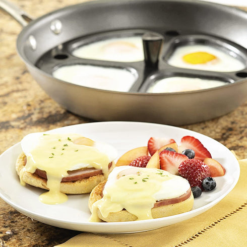 Nordic Ware Non-Stick Egg Poacher Insert for 10 Inch to 12 Inch Skillets