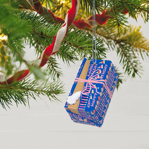 Hallmark Keepsake Christmas Ornament 2021, National Lampoon's Christmas Vacation A Gift from Aunt Bethany, Sound and Motion