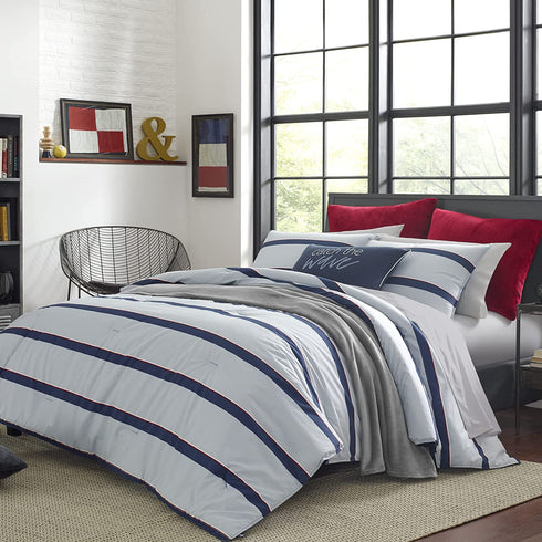 Nautica Home | Plush Euro Collection | Ultra Soft & Cozy Microsuede Decorative European Sham, Zipper Closure, Easy Care Machine Washable, 26" x 26", Red