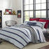 Nautica Home | Plush Euro Collection | Ultra Soft & Cozy Microsuede Decorative European Sham, Zipper Closure, Easy Care Machine Washable, 26" x 26", Red