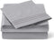 Love's cabin Twin Sheets Sets Grey, Luxury Brushed Microfiber 1800 TC Bed Sheets with 15 inch Deep Pockets, Wrinkle & Fade Resistant 3 Piece Hotel Sheets (1 Flat Sheet,1 Fitted Sheet,1 Pillow case)
