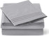 Love's cabin Twin Sheets Sets Grey, Luxury Brushed Microfiber 1800 TC Bed Sheets with 15 inch Deep Pockets, Wrinkle & Fade Resistant 3 Piece Hotel Sheets (1 Flat Sheet,1 Fitted Sheet,1 Pillow case)