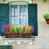 Artificial Lavender Flowers 12 Bundles Outdoor UV Resistant Fake Flowers No Fade Faux Plastic Plants Garden Porch Window Box Decorating (Fushia)