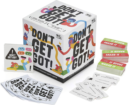 Dont Get Got: A Party Game About Completing Secret Missions and Not Getting Caught