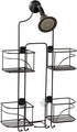 Zenna Home Expandable Over-The-Shower Caddy, Bronze