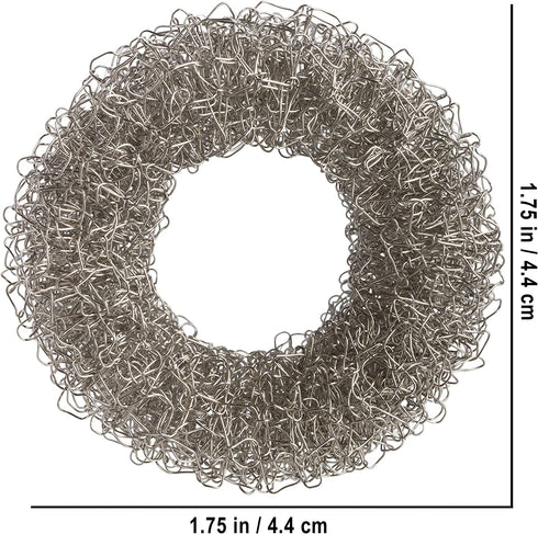 REDECKER Stainless Steel Lime Catcher Kessy, Environmentally Friendly Lime Scale Remover, 1-3/4 inches, Made in Germany