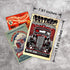 HK Studio Vintage Car Posters - Easy Peel and Stick Indie Posters for Room Aesthetic 90s - Retro Car Poster for Wall Collage Kit 7.8"x11.8" Pack 12
