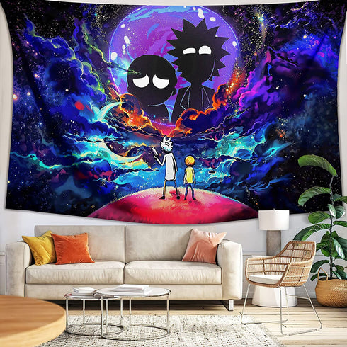 Anime Tapestry Wall Cloth Manga Wall Hanging for Boys Gifts Home Decor Bedroom Birthday Party Themed Decorative Tapestries 60x40in (4)