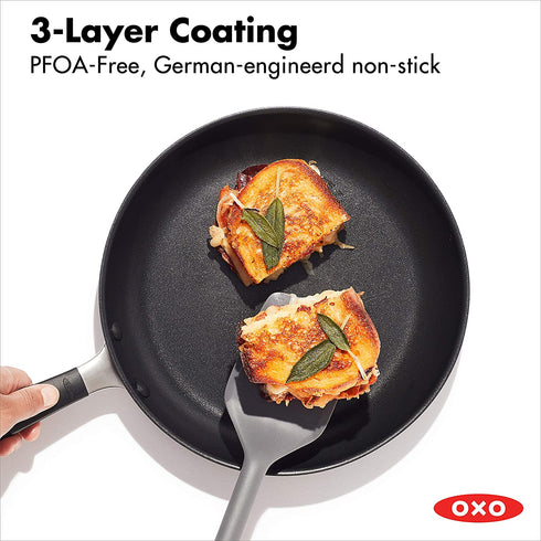 OXO Good Grips Hard Anodized PFOA-Free Nonstick 10" Frying Pan Skillet, Black