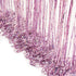BRAVESHINE 2 Pack 3.2 ft x 8.2 ft Tinsel Foil Fringe Curtains Metallic Photo Booth Backdrops Party Supplies for Birthday Wedding Christmas Bridal Shower Bachelorette Holiday Decorations - Light Pink