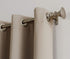Sun Zero Easton Blackout Energy Efficient Grommet Curtain Panel, 40x84, Stone