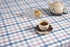 Casa De Lan Dark Pink-Blue-Grey 100% Ring Spun Cotton Multicolour Checks Tablecloth Mitered Stitched | for Kitchen Dining | Decoration | Parties | Weddings | (Rectangle, 60"X104")