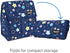 PackIt Freezable Lunch Bag with Zip Closure, Bright Stars