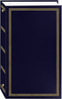 3-Ring Photo Album 300 Pockets Hold 4x6 Photos, Navy Blue