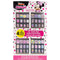 Disney Minnie Mouse - Townley Girl 48 Pcs Press-On Nails Artificial False Nails Set for girls, kids with Pre-Glue Full Cover Acrylic Nail Tip Kit, Ages 6+ for Parties, Sleepovers & Makeovers