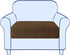 Subrtex Stretch Cushion Covers Couch Cushion Slipcovers RV Seat Covers Chair Loveseat Sofa Cushion Protector Spandex Elastic Furniture Protector for Seat (Small, Coffee)