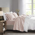 Madison Park 3M Microcell Color Fast, Wrinkle and Stain Resistant, Soft Sheets with 16" Deep Pocket All Season, Cozy Bedding-Set, Matching Pillow Case, Full, Blush