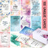100 Prayer Cards for Women with Assorted Bible Verses, Mini Scripture Cards for Women’s Bible Studies, Inspirational Religious Christian Gifts for Women