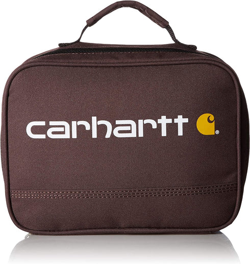 Carhartt Insulated Soft-Sided Lunchbox, Wine,7.5 x 4 x 10 inches