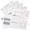 Complete 1099 misc Forms for 2022 and 1096 Tax Form and self Seal envelopes, All 1099 Government Approved 2022 kit for 10 vendors