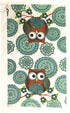 American Linen Owl Set Oven Mitts and Pot Holders - Kitchen Towels and Dish Cloths Sets - Oven Mitts - Tea Towels - Dish Cloths Set